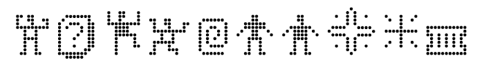 Dotto Deluxe Electro Font OTHER CHARS