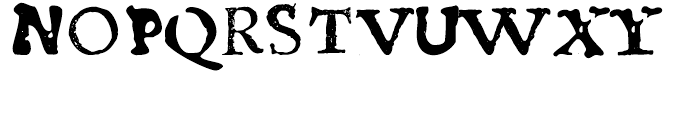 Dovtrina Christam Concani 1622 Font UPPERCASE