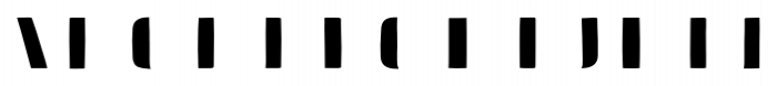 Doblo Fill B Font LOWERCASE