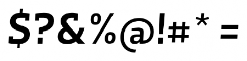 Dobra Slab Medium Italic Font OTHER CHARS