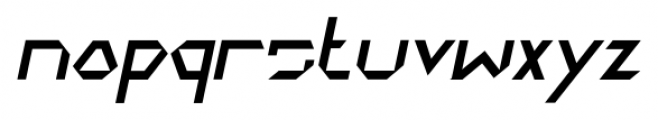 DokterBryce Regular Italic Font LOWERCASE