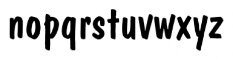 Dom Casual BT Regular Font LOWERCASE