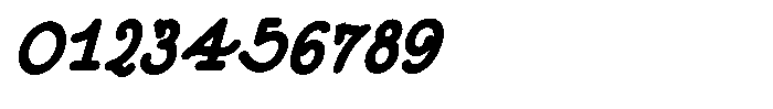 DOM Ballpoint Serif DOM Ballpoint Bold Condensed Italic Font OTHER CHARS