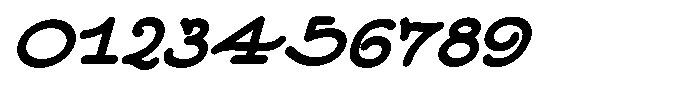 DOM Ballpoint Serif DOM Ballpoint Bold Expanded Italic Font OTHER CHARS