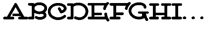 DOM Ballpoint Serif DOM Ballpoint Bold Expanded Font UPPERCASE