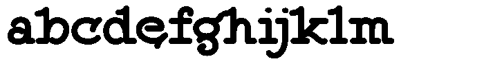 DOM Ballpoint Serif DOM Ballpoint Bold Expanded FONT