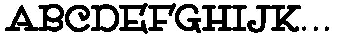 DOM Ballpoint Serif DOM Ballpoint Bold Font UPPERCASE
