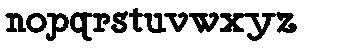 DOM Ballpoint Serif DOM Ballpoint Bold Font LOWERCASE