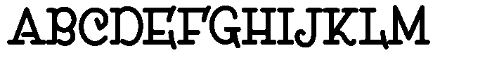 DOM Ballpoint Serif DOM Ballpoint Condensed Font UPPERCASE