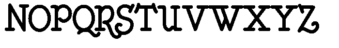 DOM Ballpoint Serif DOM Ballpoint Condensed Font UPPERCASE