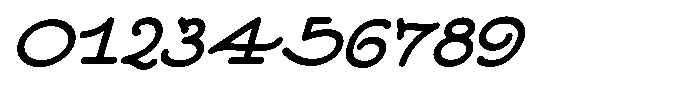 DOM Ballpoint Serif DOM Ballpoint Expanded Italic Font OTHER CHARS