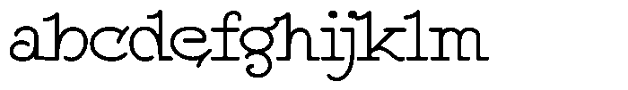DOM Ballpoint Serif DOM Ballpoint Light Expanded FONT