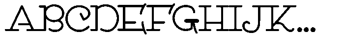DOM Ballpoint Serif DOM Ballpoint Light Font UPPERCASE