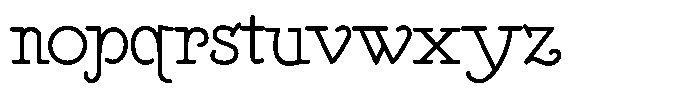 DOM Ballpoint Serif DOM Ballpoint Light Font LOWERCASE