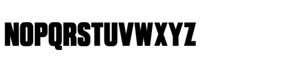 DoCQoi Sans Ex Condensed Font UPPERCASE