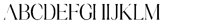 Dobagi Regular Font UPPERCASE