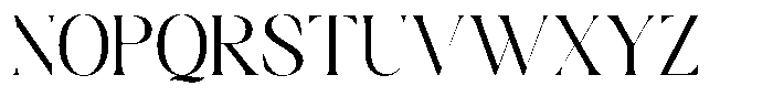 Dobagi Regular Font UPPERCASE