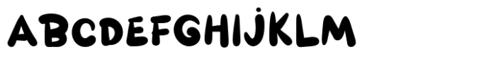 Dobi Hand Font UPPERCASE