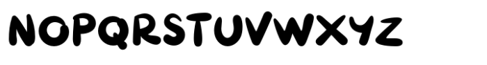 Dobi Hand Font UPPERCASE