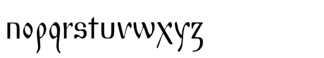 Dobroyest Font LOWERCASE