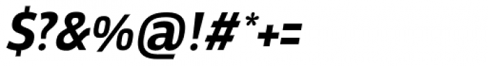 Docu Bold Oblique Font OTHER CHARS