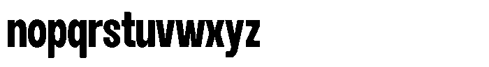 Doghy Font LOWERCASE