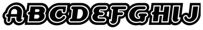 Dogma Extra Outline Font UPPERCASE