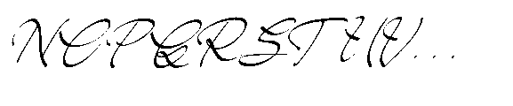Dohemika Italic Font UPPERCASE