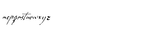 Dohemika Italic Font LOWERCASE