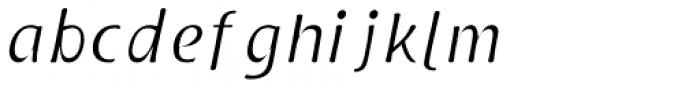 Doki Doki Tokimeki Thin Italic Font LOWERCASE