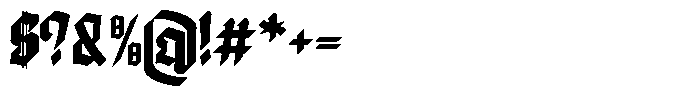 Doksa Bold Font OTHER CHARS