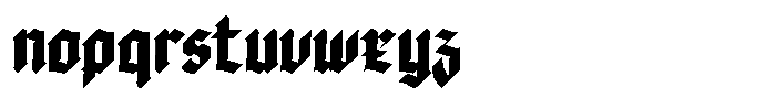 Doksa Condensed Bold Font LOWERCASE
