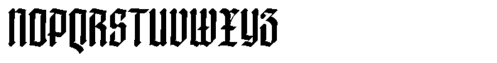 Doksa Condensed Medium Font UPPERCASE
