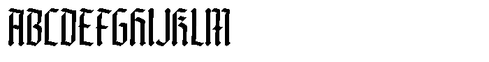 Doksa Condensed Regular Font UPPERCASE