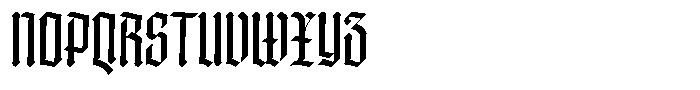 Doksa Condensed Regular Font UPPERCASE