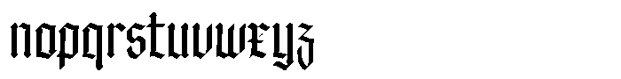Doksa Condensed Regular Font LOWERCASE