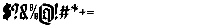 Doksa Condensed Semi Bold Font OTHER CHARS