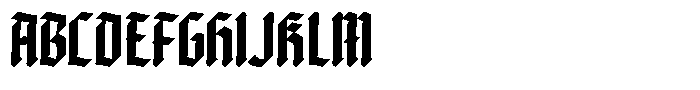 Doksa Condensed Semi Bold Font UPPERCASE