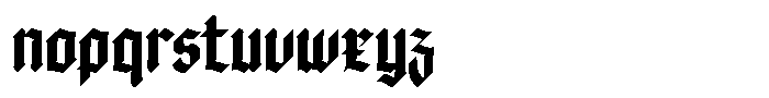 Doksa Condensed Semi Bold Font LOWERCASE