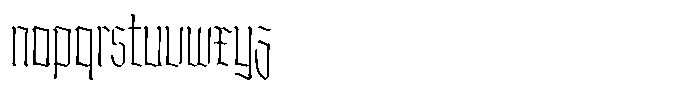 Doksa Condensed Thin Font LOWERCASE