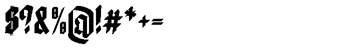 Doksa Extra Condensed Bold Font OTHER CHARS