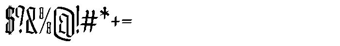 Doksa Extra Condensed Light Font OTHER CHARS