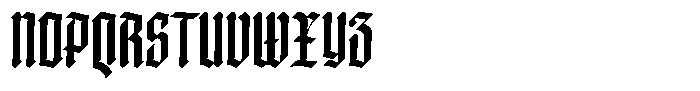 Doksa Extra Condensed Medium Font UPPERCASE