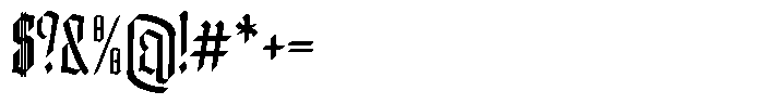 Doksa Extra Condensed Regular Font OTHER CHARS