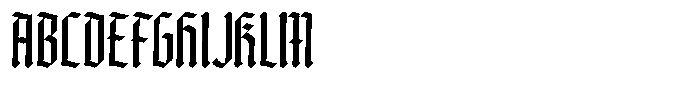 Doksa Extra Condensed Regular Font UPPERCASE