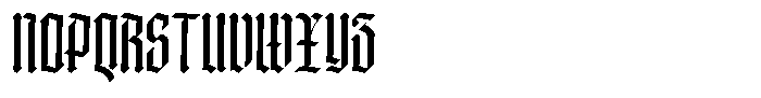 Doksa Extra Condensed Regular Font UPPERCASE