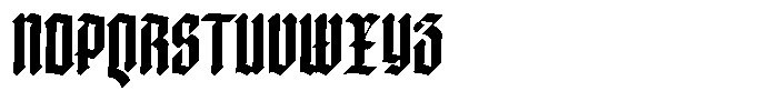 Doksa Extra Condensed Semi Bold Font UPPERCASE