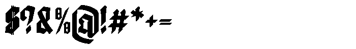 Doksa Semi Condensed Bold Font OTHER CHARS