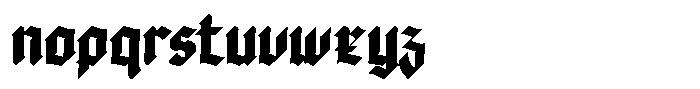 Doksa Semi Condensed Bold Font LOWERCASE