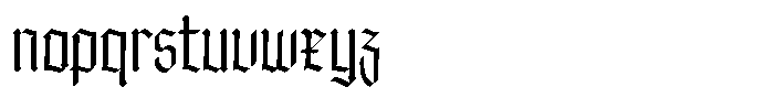 Doksa Semi Condensed Light Font LOWERCASE